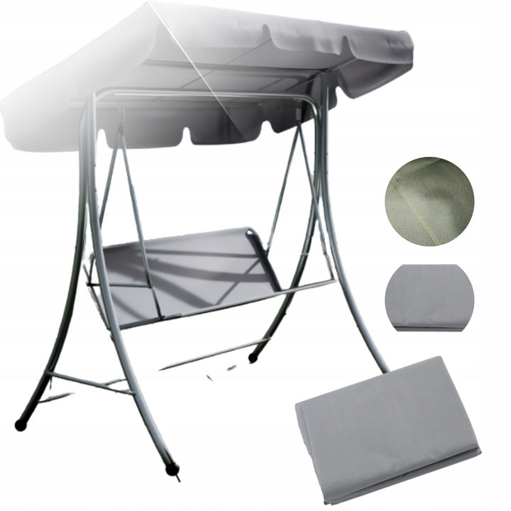 SEAT FOR GARDEN SWING BACKING 170x108cm SOLID STRONG Seat length 108 cm