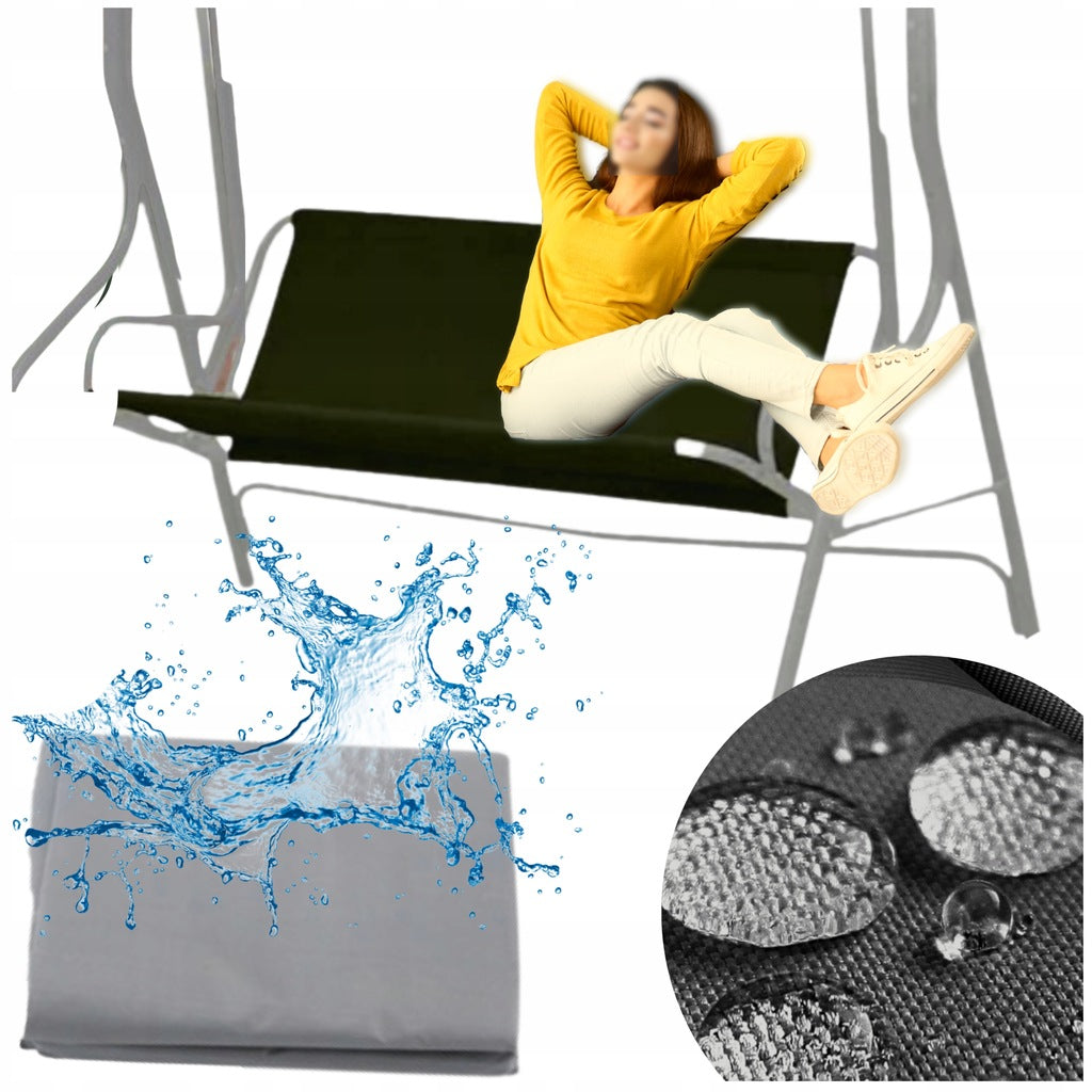 SEAT FOR GARDEN SWING BACKING 170x108cm SOLID STRONG