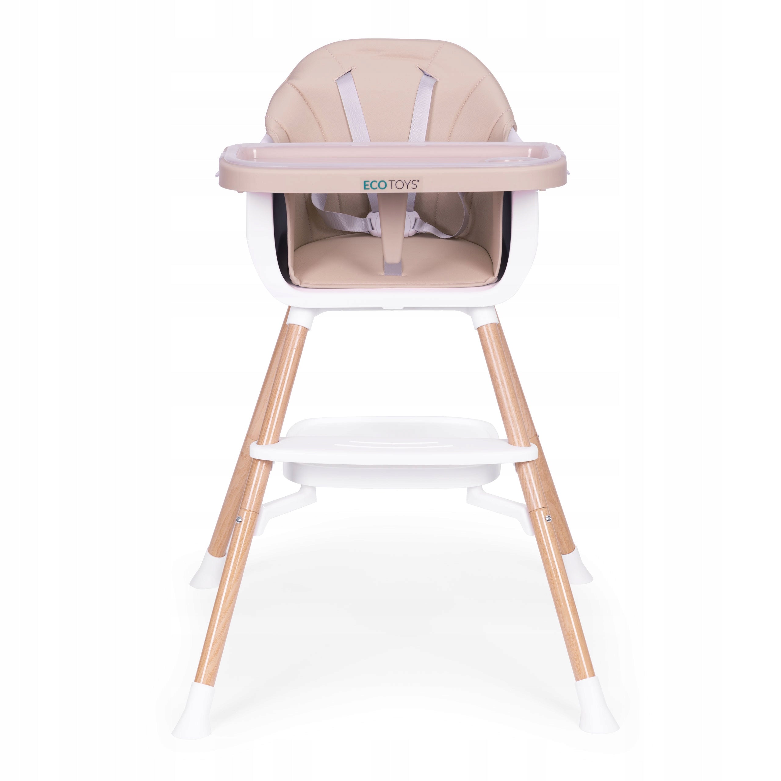 SEAT HIGH CHAIR FOR CHILDREN ECOTOYS 2in1 BEIGE HC508 Manufacturer code HC508 BEIGE