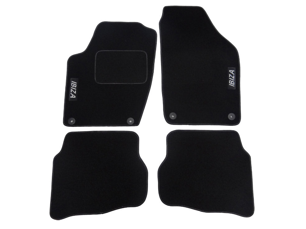 SEAT IBIZA 2 3 4 II III IV VELOUR RUGS