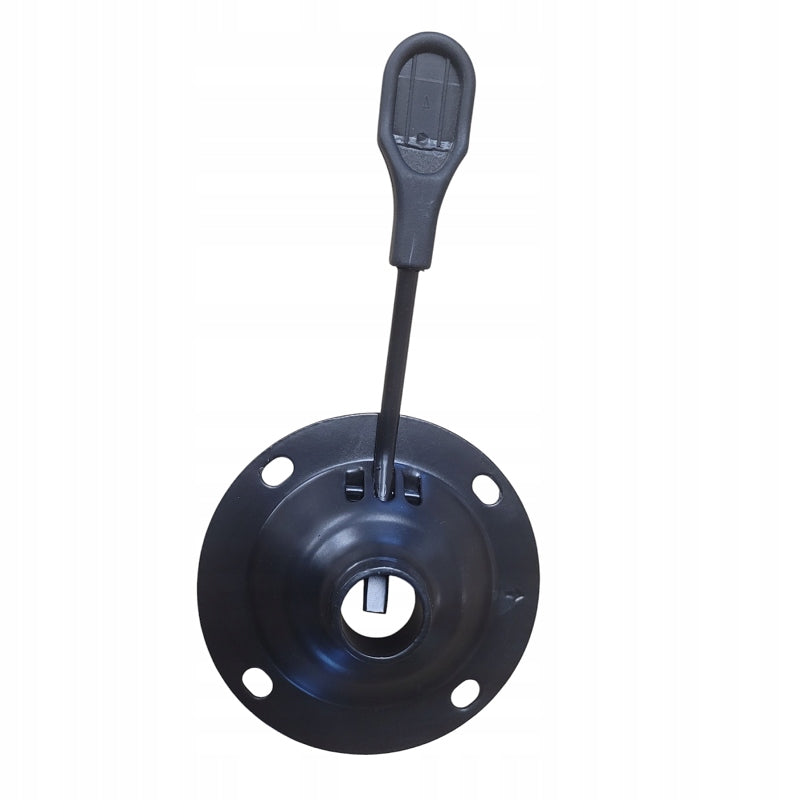 SEAT SHEET T stool swivel seat connector with actuator Manufacturer code Blacha siedziska taboretu