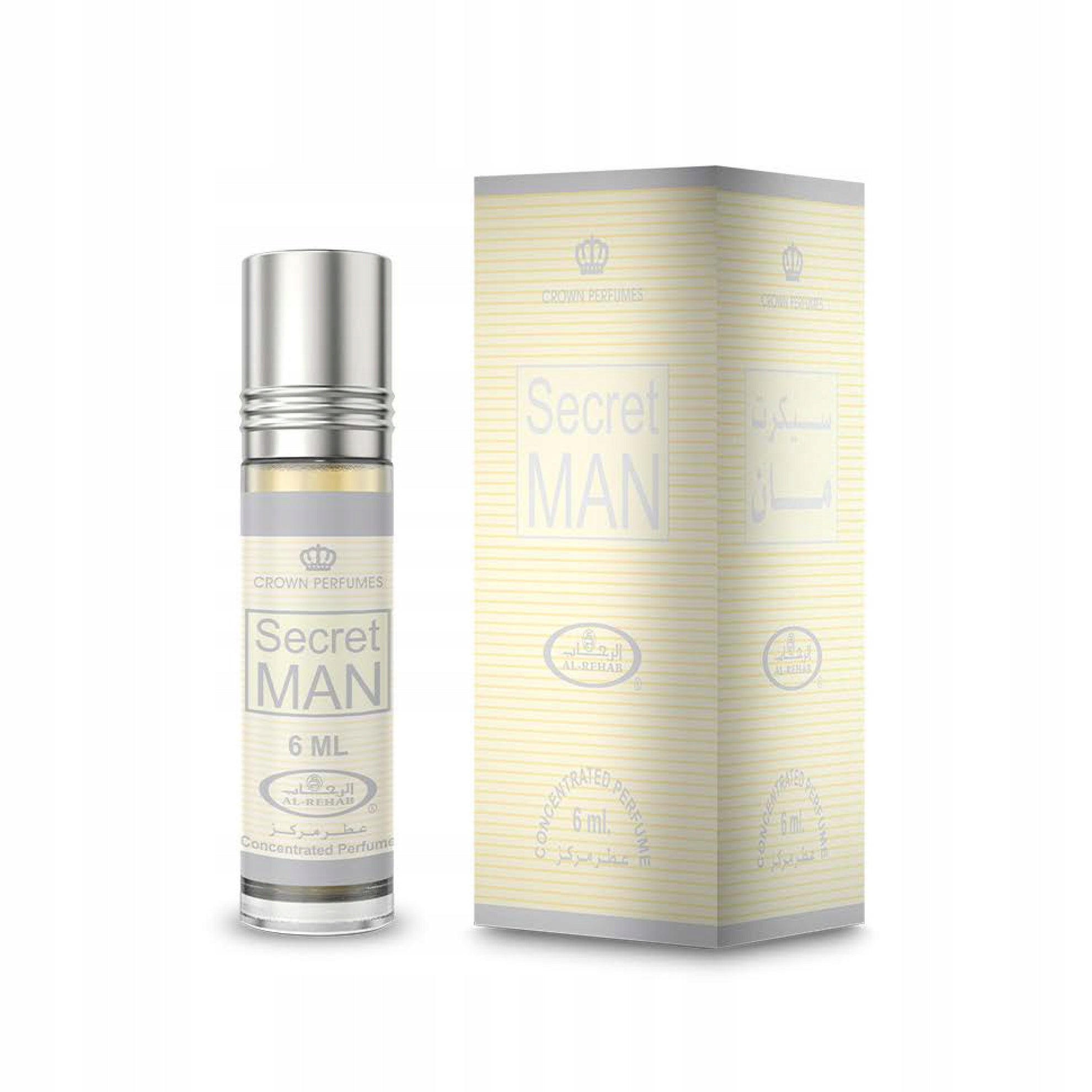 SECRET MAN 6 ml Arabic Perfume in Al Rehab CPO Oil for Him EAN (GTIN) 6291110004581