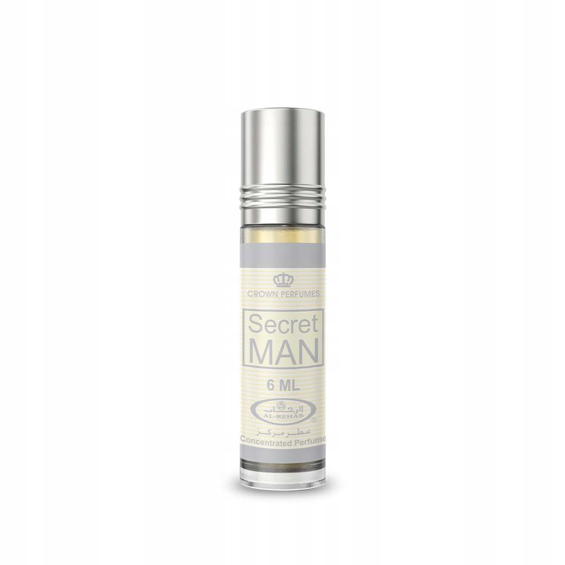 SECRET MAN 6 ml Arabic Perfume in Al Rehab CPO Oil for Him
