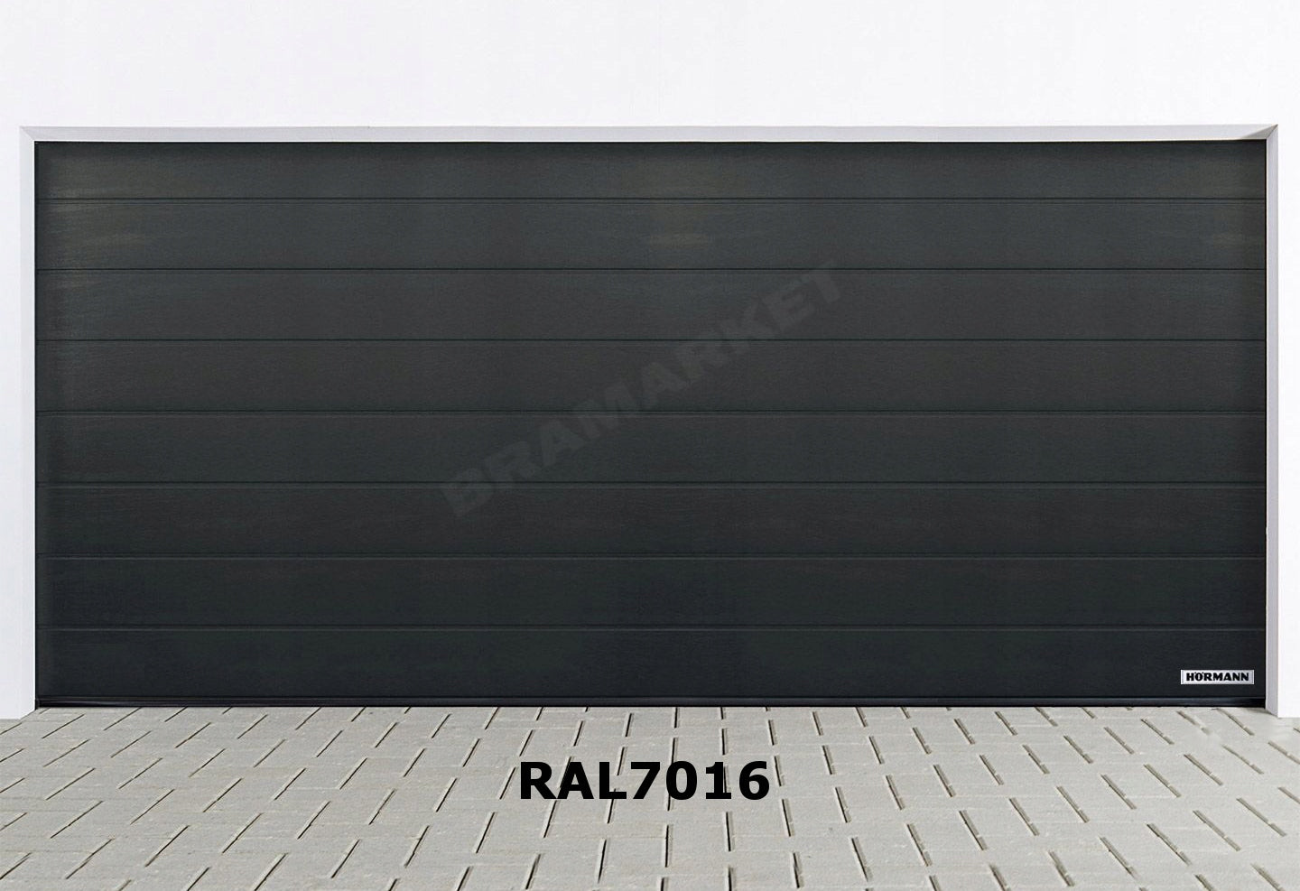 SECTIONAL GARAGE DOOR HORMANN 5000x2250 Type full