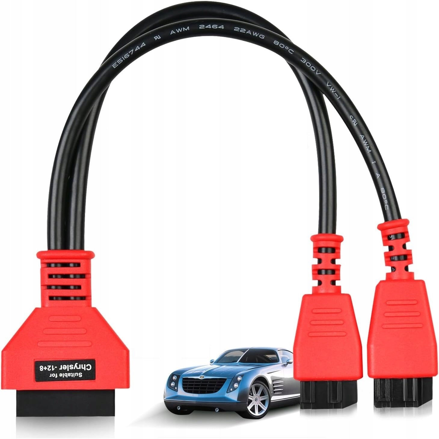 SECURITY GATEWAY BYPASS ADAPTER 12+8 PIN for FIAT CHRYSLER ALFA ROMEO JEEP SGW OBD2 Brand no brand