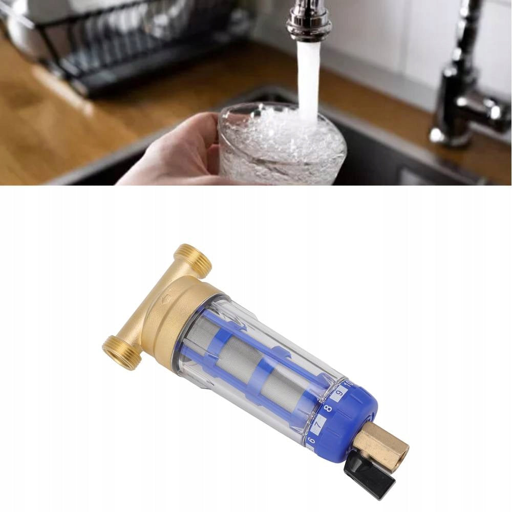 SEDIMENT FILTER FOR WATER COMPLETE SELF-CLEANING 40-60um Packaging status original