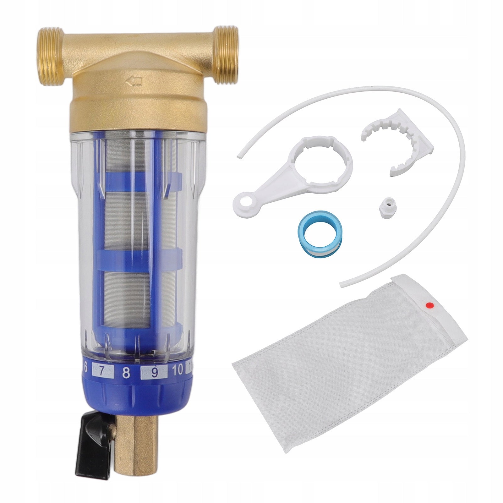 SEDIMENT FILTER FOR WATER COMPLETE SELF-CLEANING 40-60um