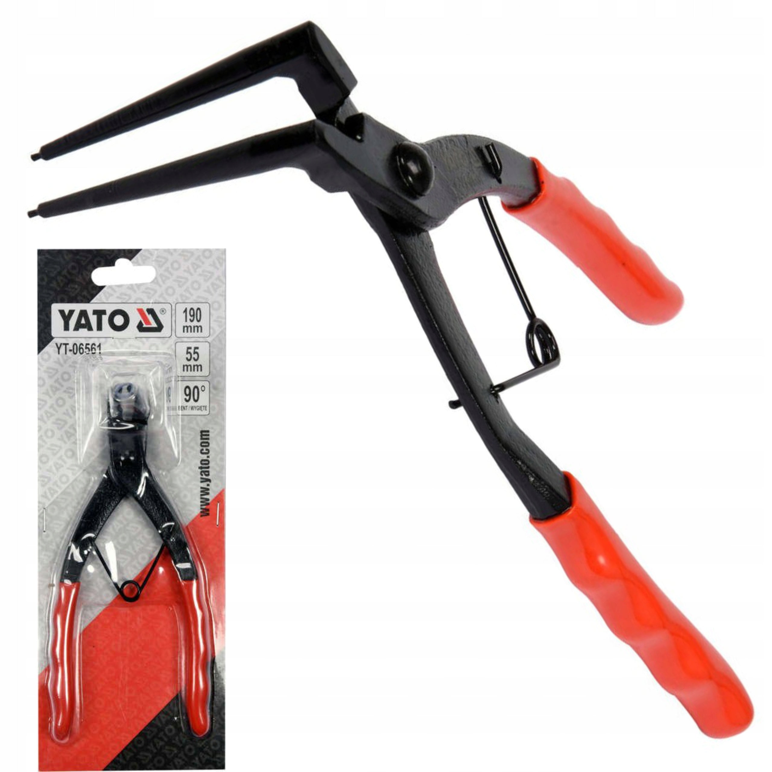 SEGER PLIERS FOR BRAKE CALIPERS YT-06561 YATO EAN (GTIN) 5906083060755