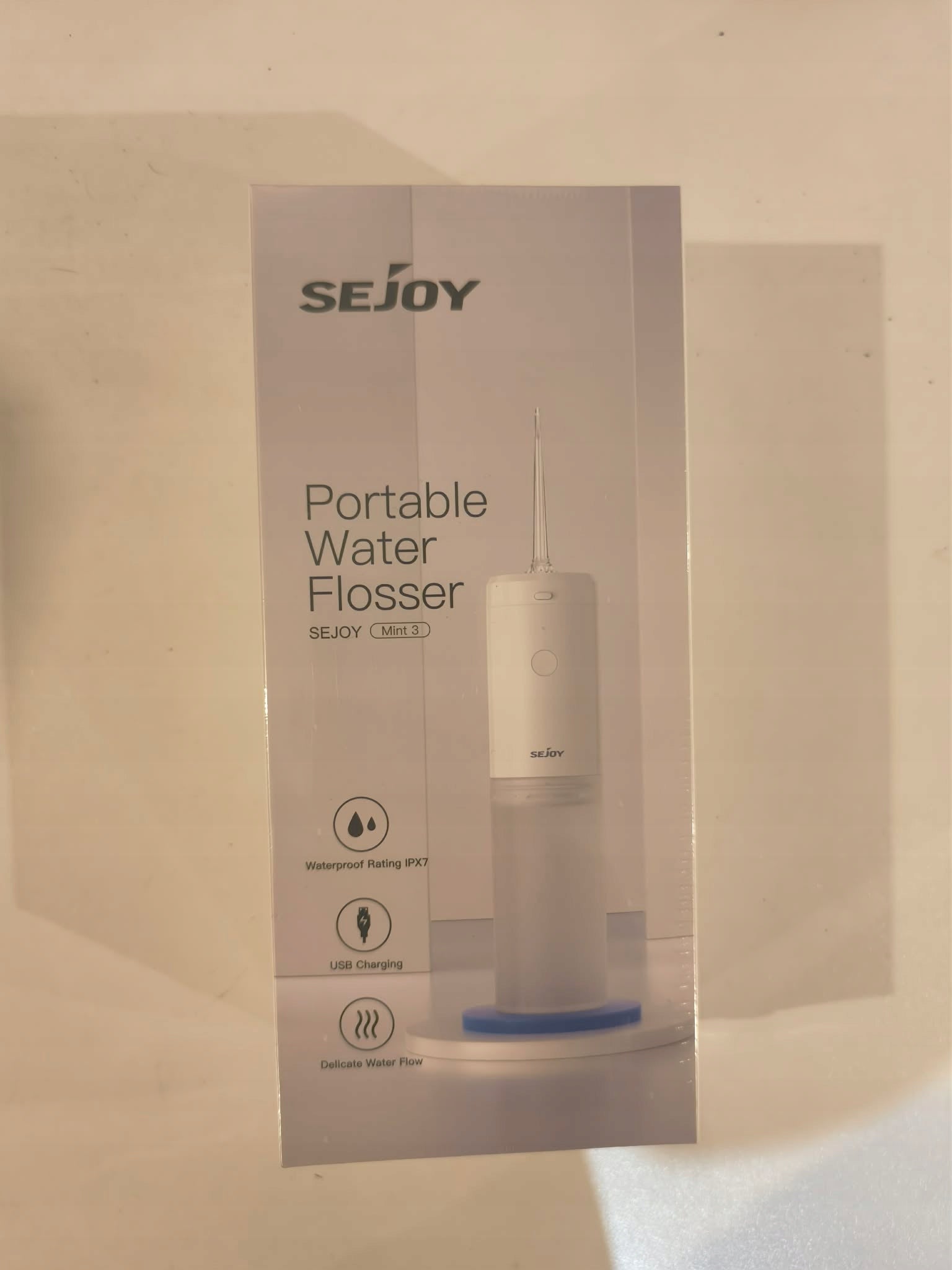 SEJOY WIRELESS IRRIGATOR USB-C 3 MODES IPX7 140ML – WHITE EAN (GTIN) 5903181404054