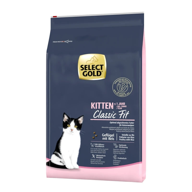 SELECT GOLD Kitten Poultry with rice 7 kg