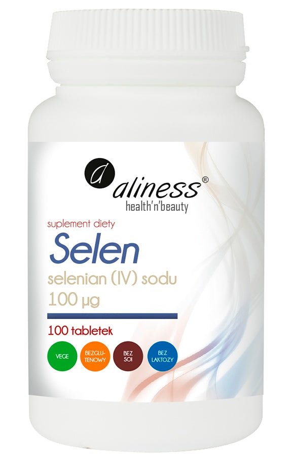 SELENIUM (IV) SODIUM Form of inorganic selenium Aliness 100 tabl.VEGE