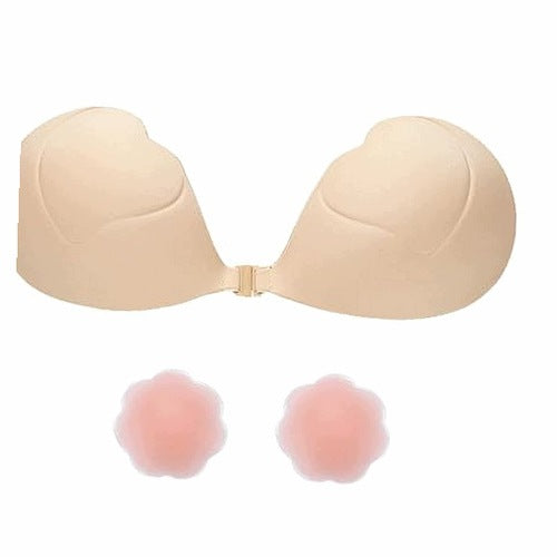SELF-ADHESIVE BREAST PASTIES PUSH-UP BRA FOR WOMEN 5 PCS.