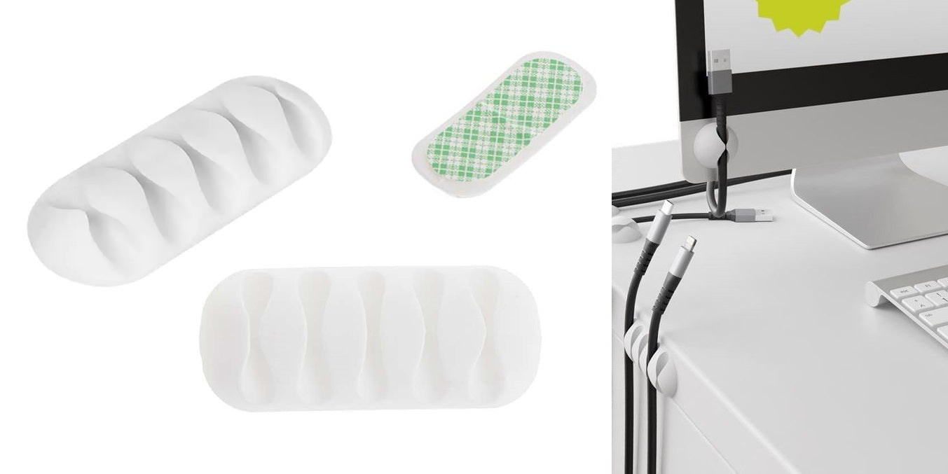 SELF-ADHESIVE CABLE ORGANIZER FOR 5 WIRES