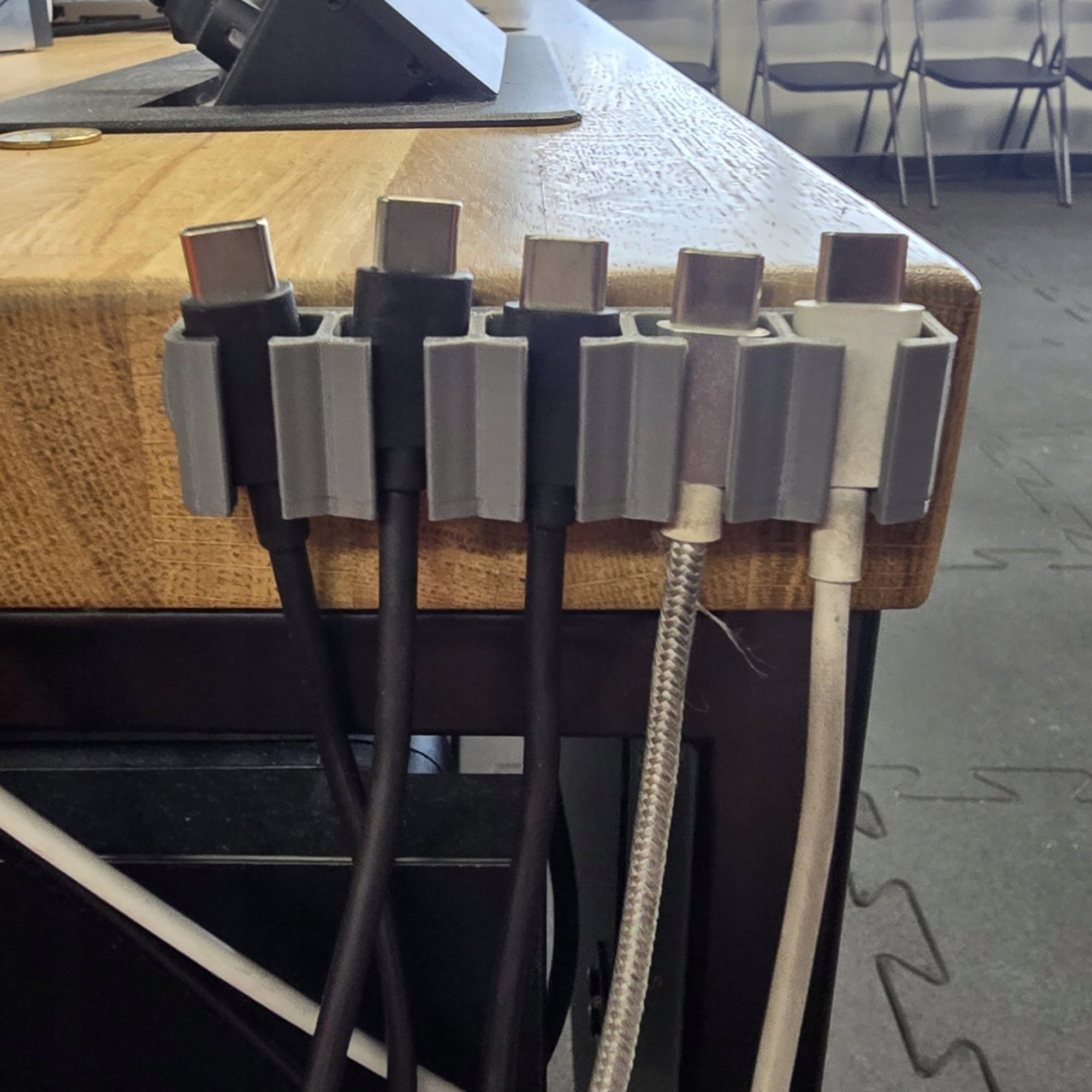 SELF ADHESIVE DESK WIRE CABLE ORGANIZER 9 CableS SET Manufacturer code k-531