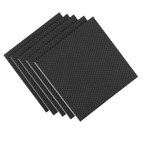 SELF ADHESIVE FOAM PADS FOR FURNITURE PROTECTION BLACK 5 PCS FOR HOME