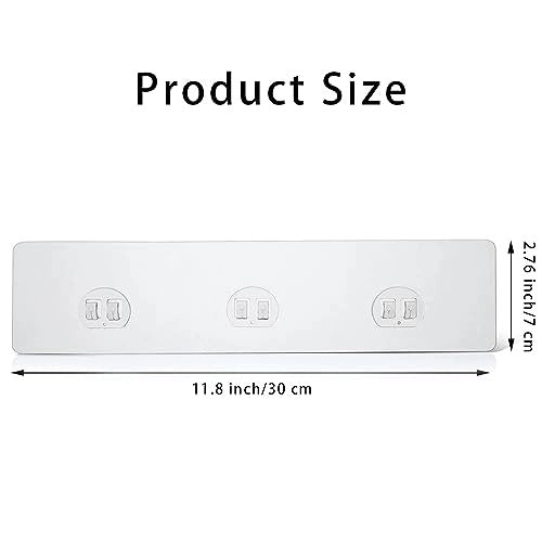 SELF ADHESIVE HOOKS FOR SHOWER SHELF STRONG 10KG 2PCS metal Manufacturer code Bez marki