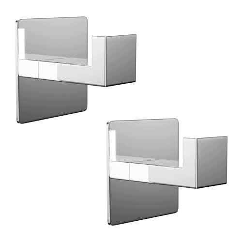 SELF-ADHESIVE HOOKS FOR TOWELS STAINLESS STEEL WITHOUT DRILLING 2 PCS. Brand no brand