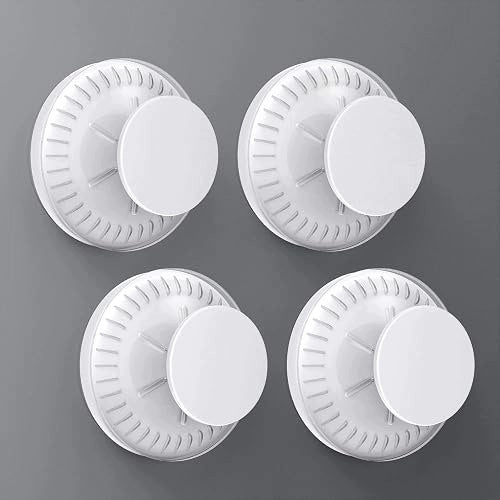 SELF-ADHESIVE HOOKS WITH SUCTION CUPS FOR WALLS WITHOUT DRILLING SET OF 4 Brand no brand