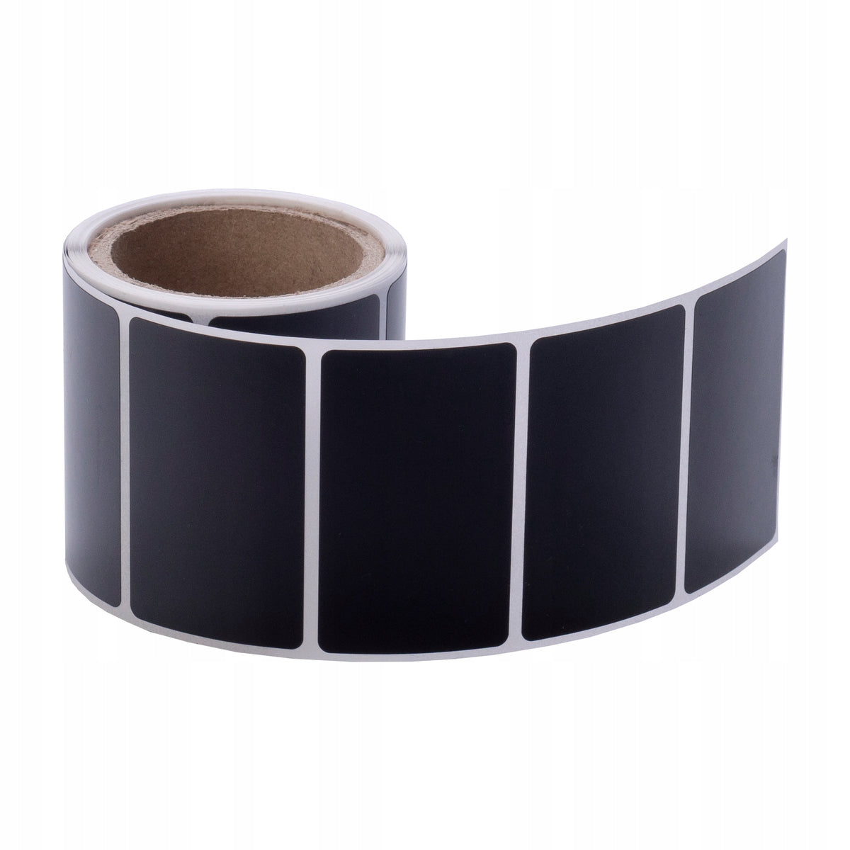 SELF ADHESIVE LABELS BLACK FOIL 50x30 100pcs EAN (GTIN) 5907483451310