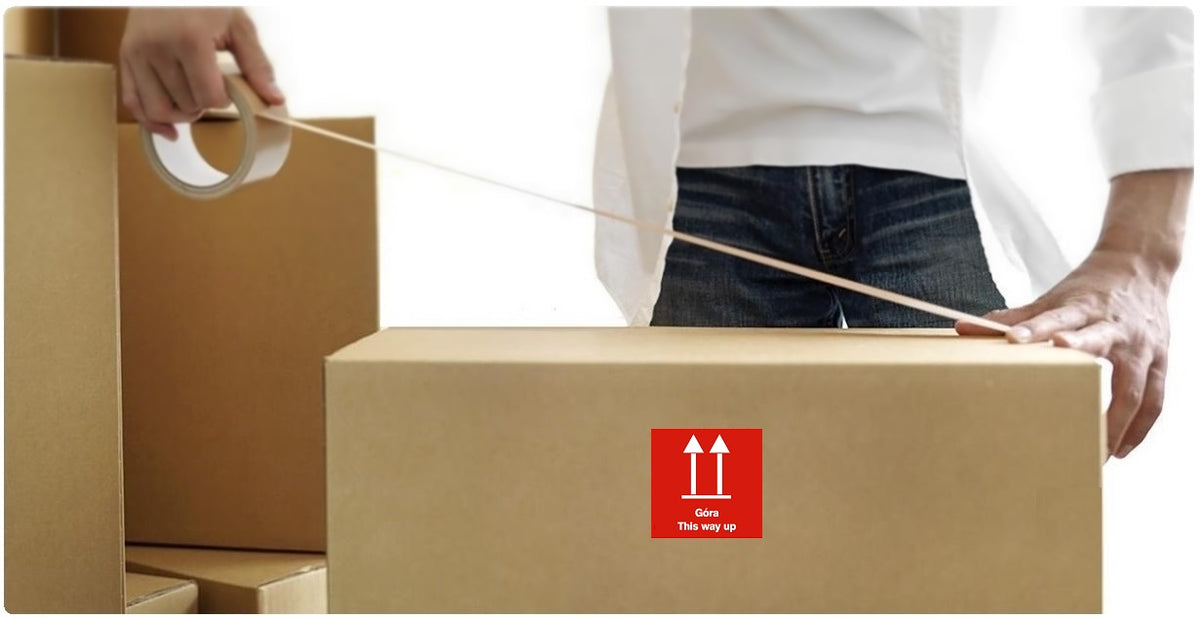 SELF-ADHESIVE LABELS WITH PRINT TOP THIS WAY UP 100pcs EAN (GTIN) 5905833008177