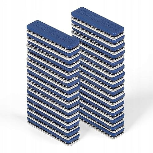 SELF ADHESIVE MAGNETS FOR HOLDER IDENTIFIERS 30 PIECES METAL