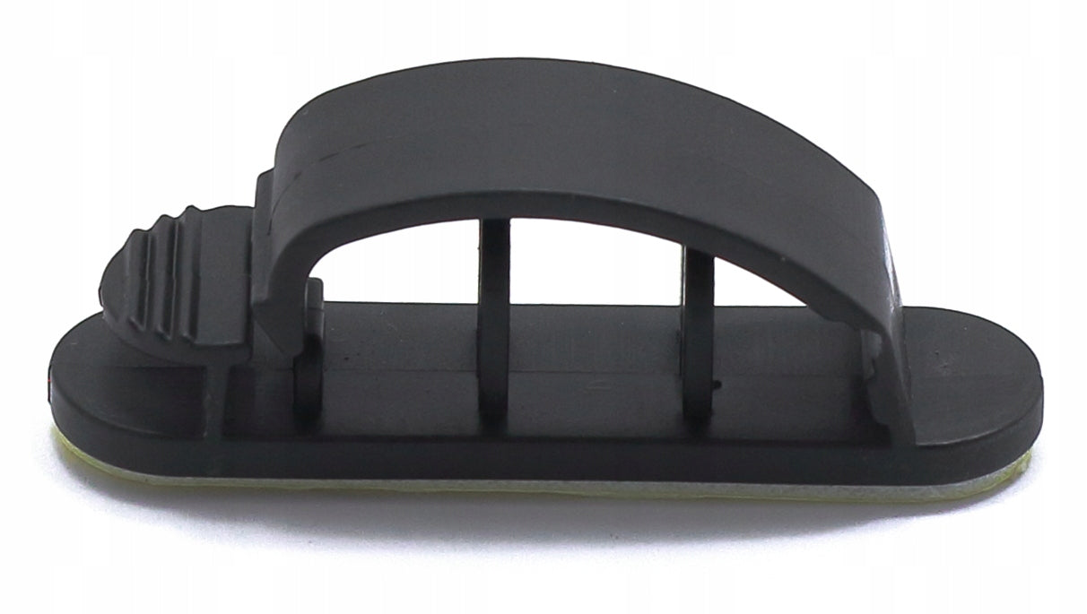 SELF-ADHESIVE ORGANIZER CABLE HOLDER CLIP 10X Manufacturer code A203
