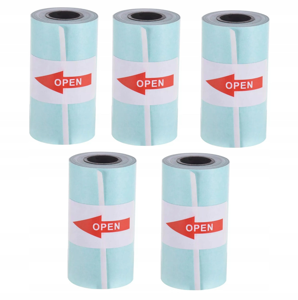 SELF-ADHESIVE PAPER ROLLS CARTRIDGES FOR MINI PRINTER CAMERA PRINT 5x3.5m