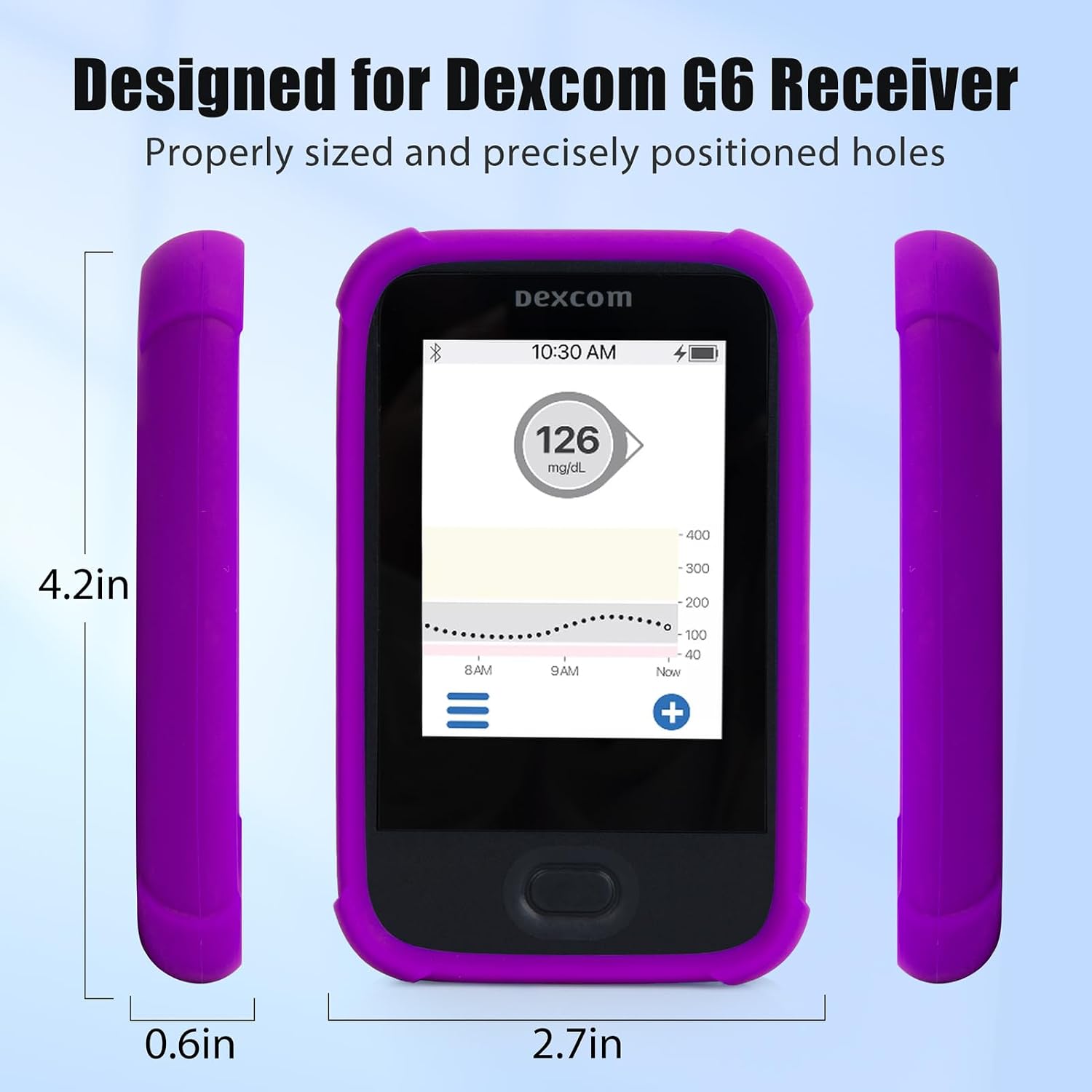 SELF-ADHESIVE PATCHES FOR GLUCOSE METER + SILICONE CASE 20 PCS Medical device no