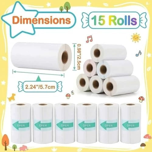 SELF ADHESIVE THERMAL PAPER FOR PRINTING LABELS ROLL 80MM for HOME Manufacturer no brand