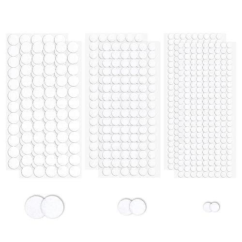 SELF ADHESIVE VELCRO 1488PCS FOR HOME OFFICE SCHOOL 3 SIZES METAL Brand no brand