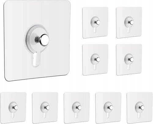 SELF ADHESIVE WALL HOOKS FOR PAINTINGS WITHOUT DRILLING 12 PCS. metal Brand no brand