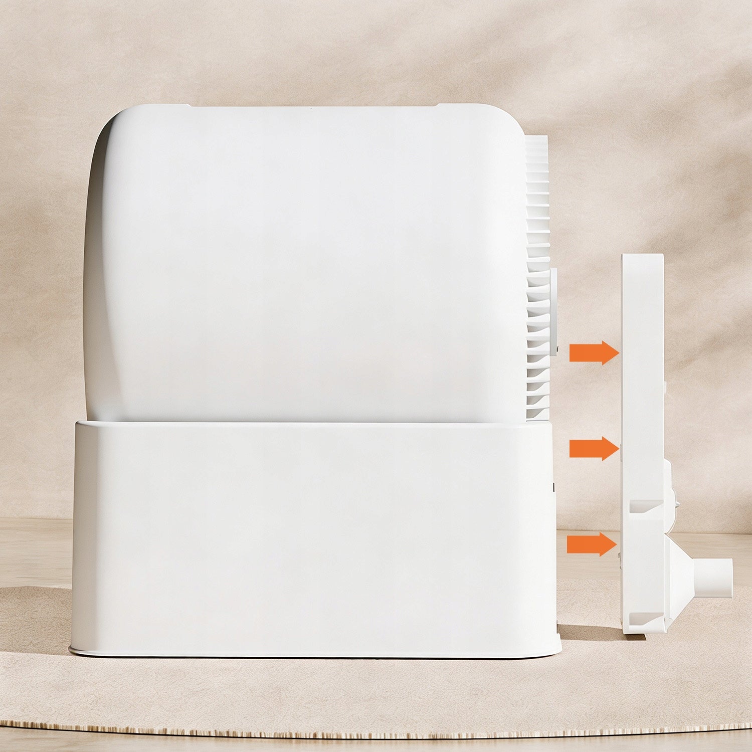 SELF-CLEANING AUTOMATIC CAT LITTER BOX WiFi SMART 61L Product height 59 cm