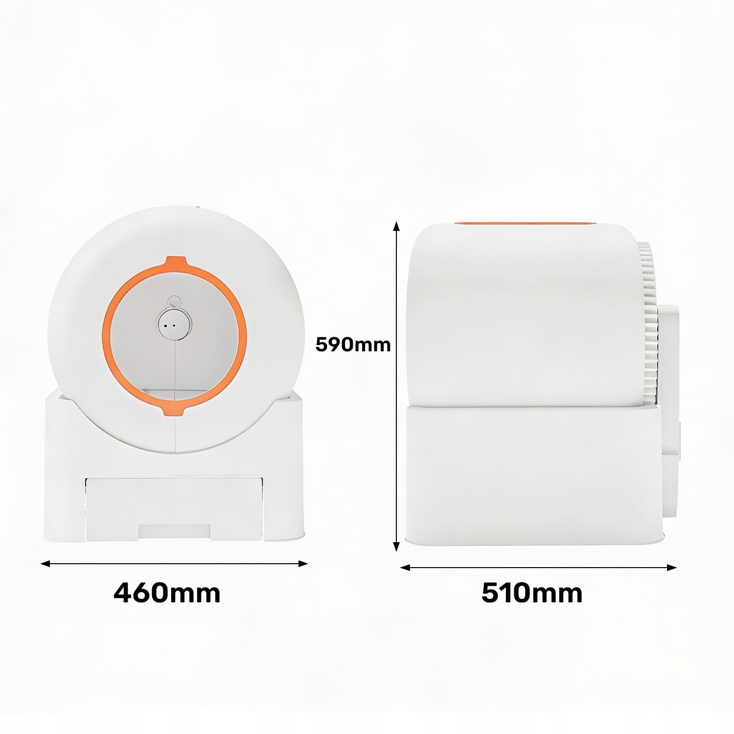 SELF-CLEANING AUTOMATIC CAT LITTER BOX WiFi SMART 61L Product weight with unit packaging 10 kg