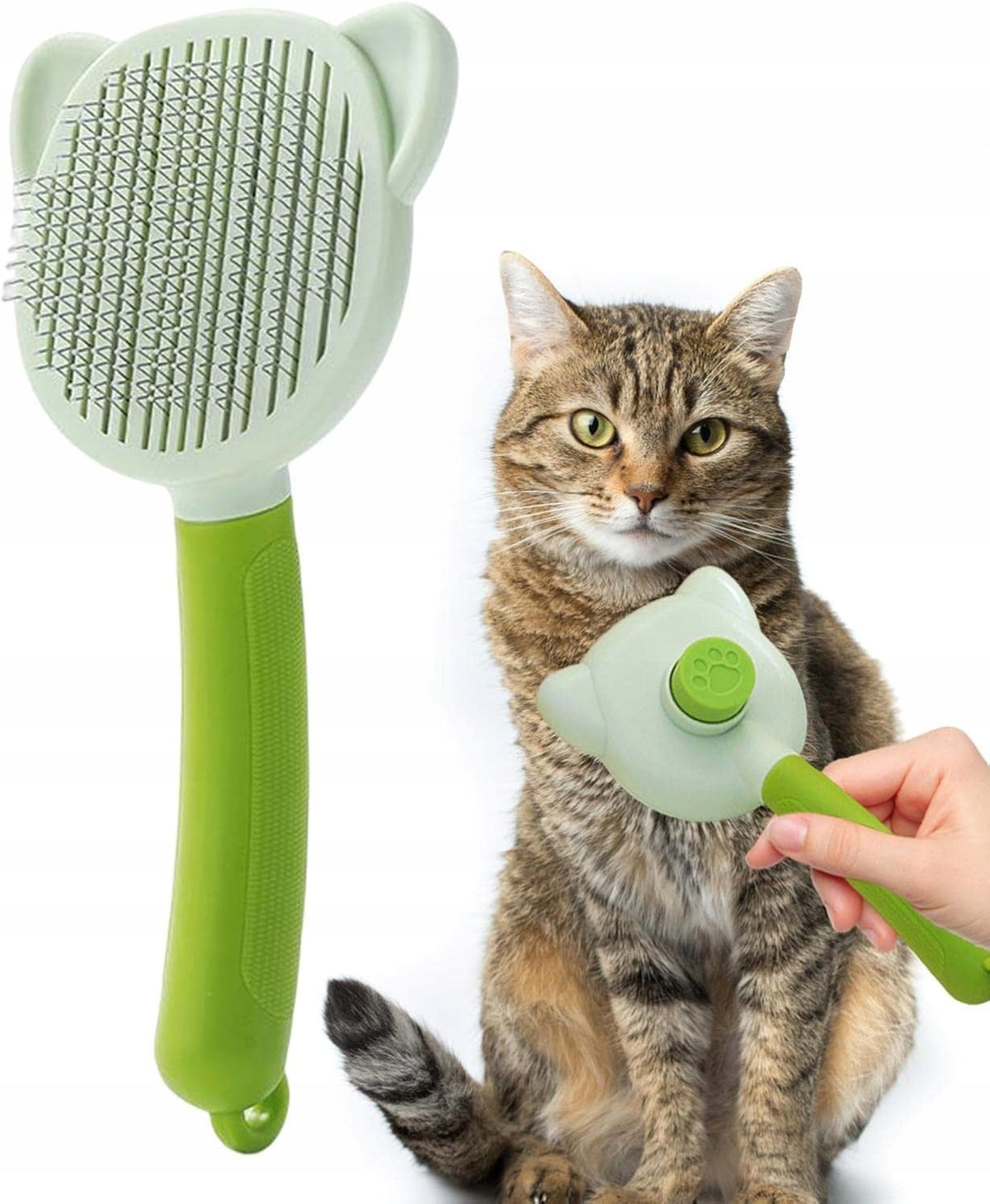 SELF-CLEANING BRUSH FOR CATS CYPREASON PET COMB