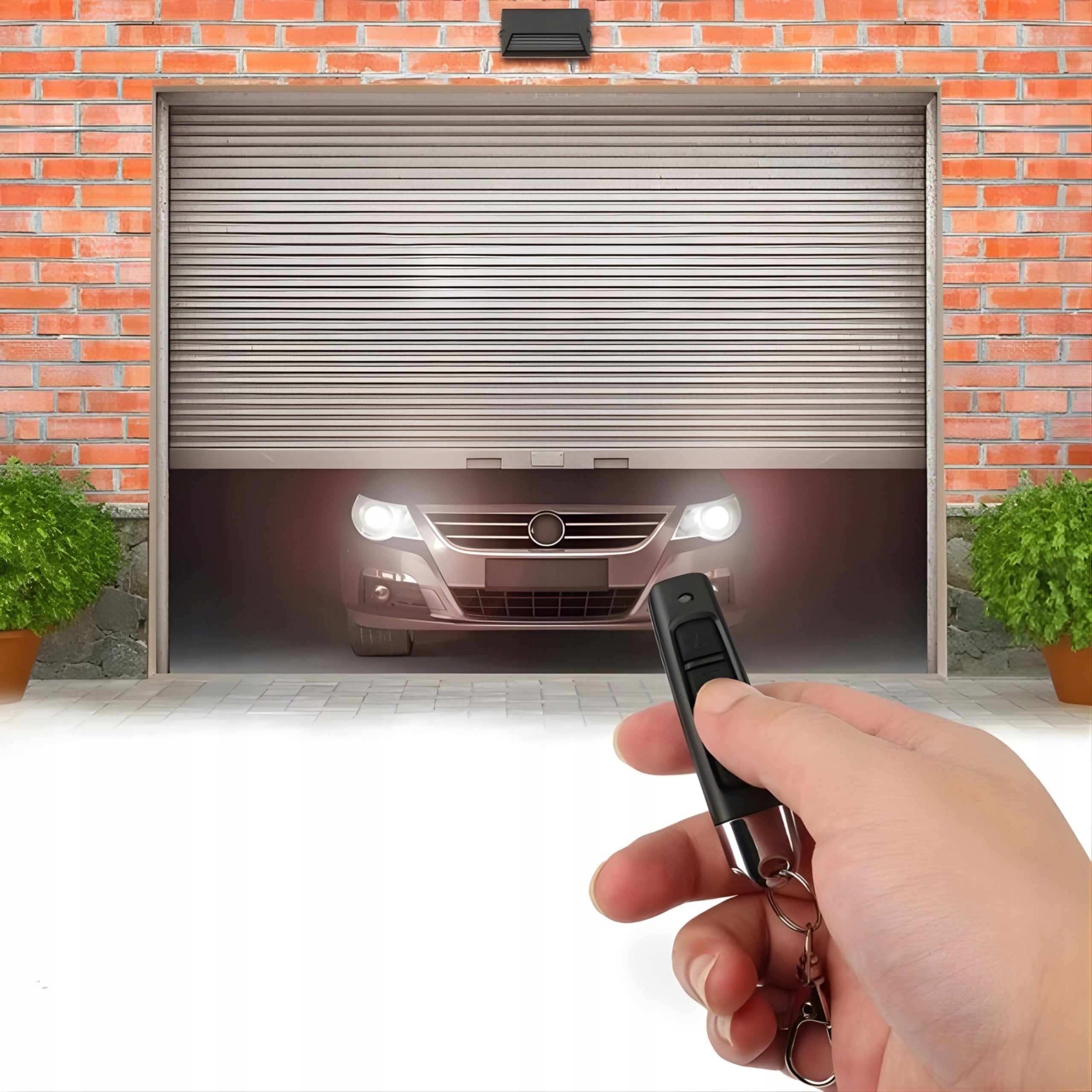 SELF COPYING UNIVERSAL REMOTE CONTROL FOR GARAGE ALARM GATE BLACK 433,92MHZ Brand RETOO