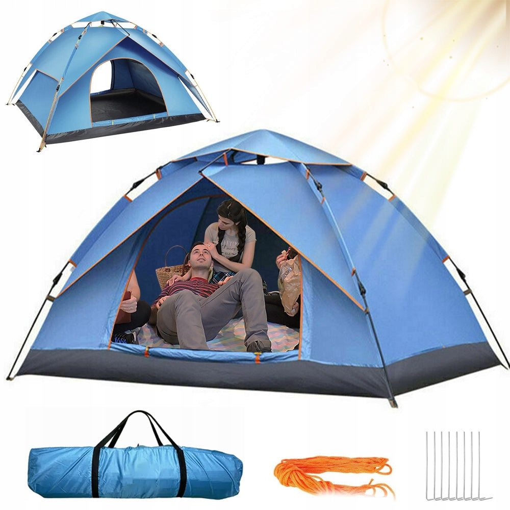 SELF-FOLDING BEACH TENT AUTOMATIC FOR CAMPING, HIKING, PICNIC Product weight with unit packaging 2.6 kg