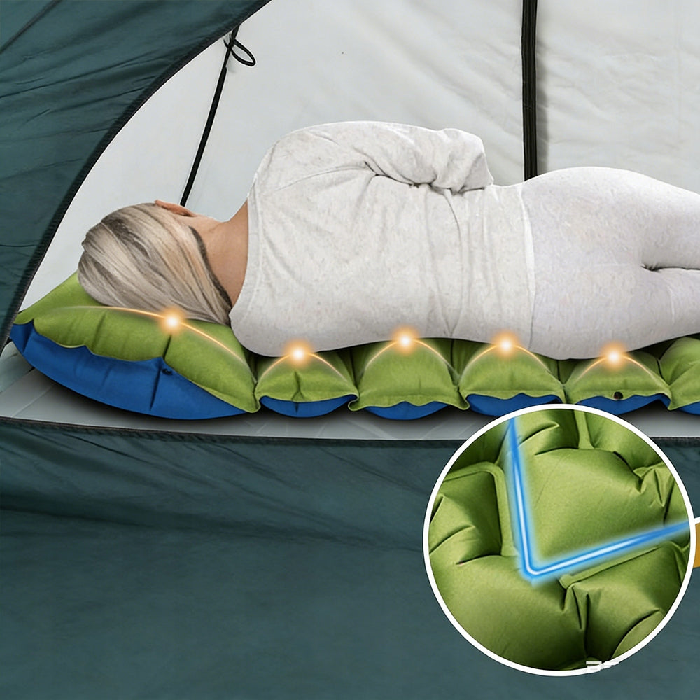 SELF-INFLATING HIKING MAT FOR SLEEPING ON CAMPING, HIKING, TREKKING Manufacturer code ur5y6r5438