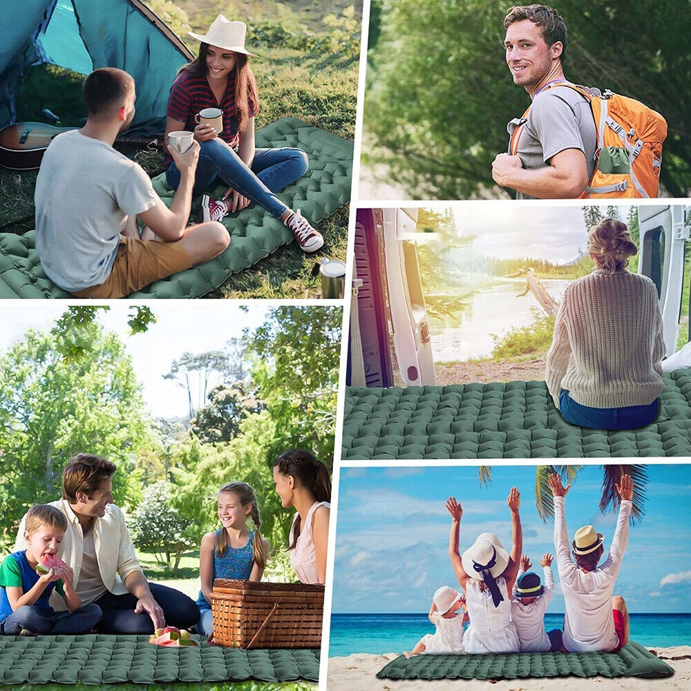 SELF INFLATING SLEEPING MAT, INFLATABLE SLEEPING MAT WITH FOOT PUMP Manufacturer code 6SP03636