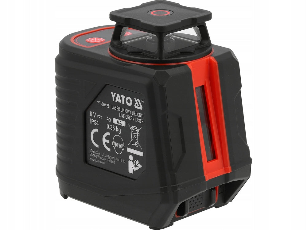 SELF-LEVELING LASER GREEN 5-LINE 360° 25M HOLDER WITH MAGNETS Manufacturer code YT-30428