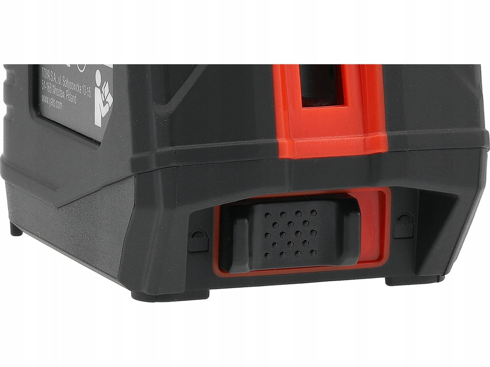 SELF LEVELING LASER GREEN 5-LINEAR 360° +/- 1,5 mm / 5 m IP54 YATO Power supply batteries