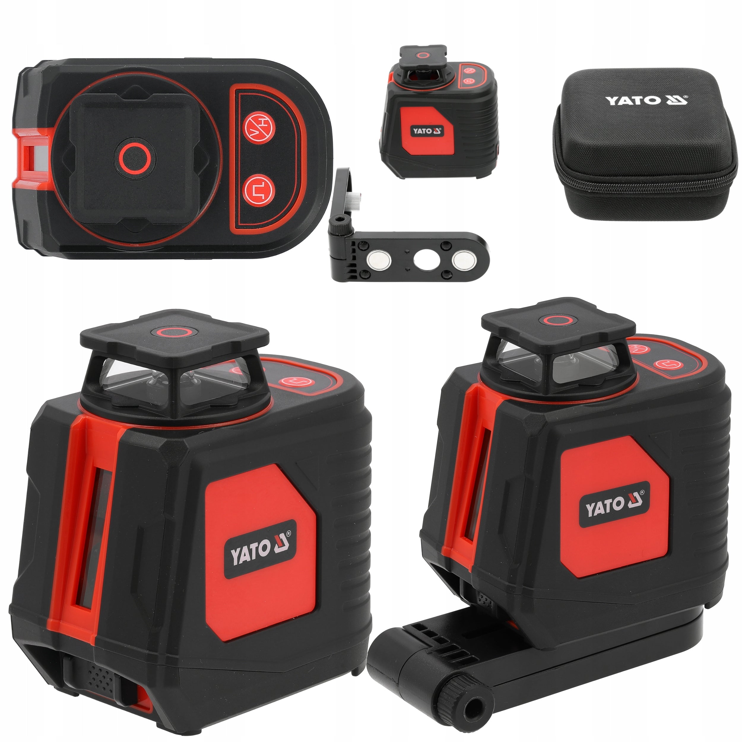 SELF LEVELING LASER GREEN 5-LINEAR 360° +/- 1,5 mm / 5 m IP54 YATO