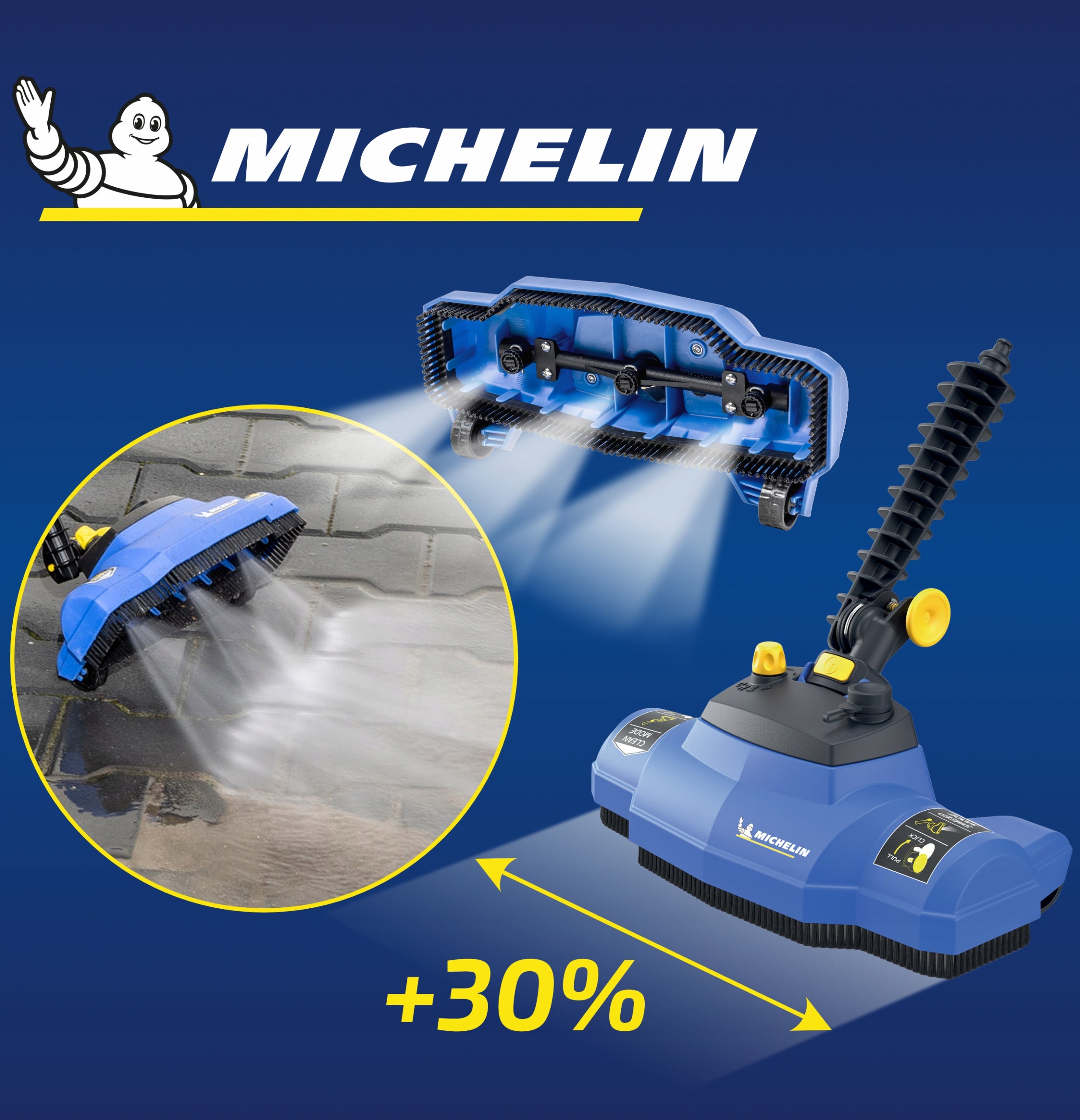 SELF-PRIMING PRESSURE WASHER 285ewBAR Michelin 2500W MODEL 2026 Manufacturer code 14881