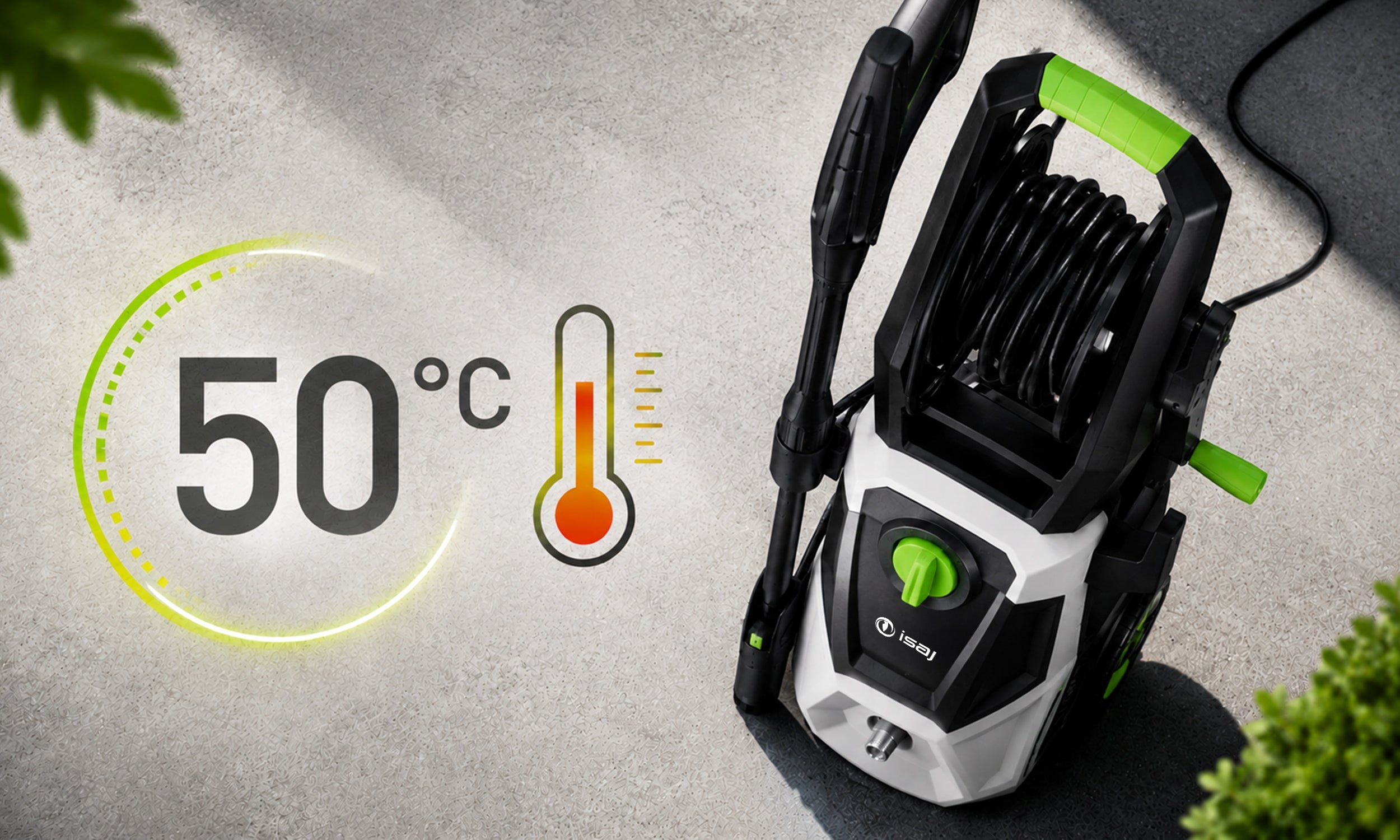 SELF-SUCTION PRESSURE WASHER 2000W TURBO FOAMER NOZZLE WASHING CAR CUBE Manufacturer code 2041