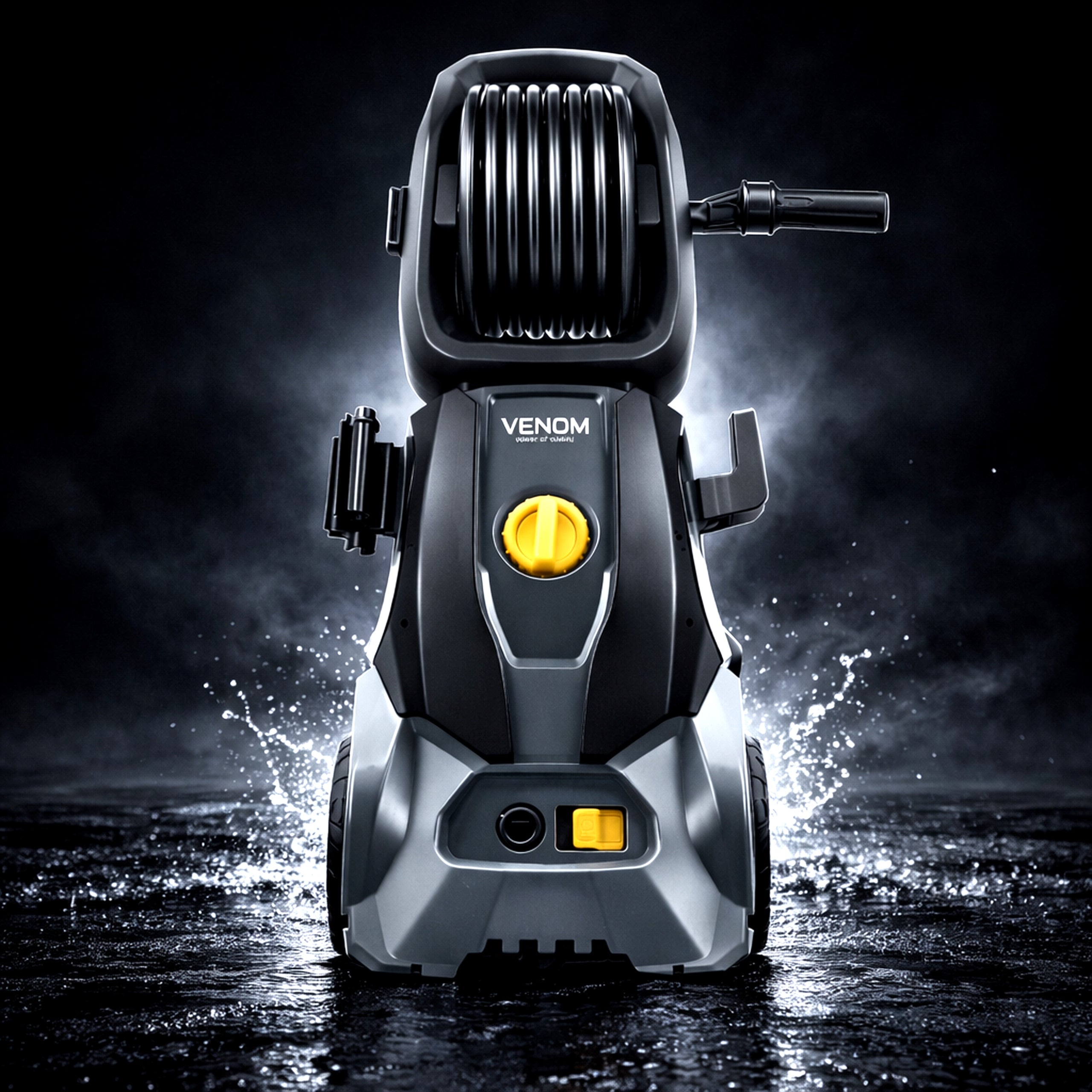 SELF-SUCTION PRESSURE WASHER VENOM 1800W ALUMINUM PUMP RETRACTOR FOAMER Manufacturer code VN 309-1800B MYJKA CIŚNIENIOWA 140BAR 1800W