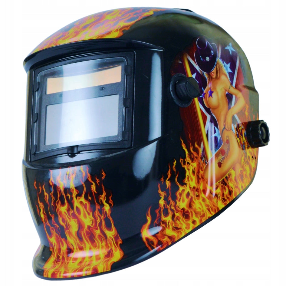 SELF-TINTING VISOR MASK WELDING AUTOMATIC FILTER BLACK Brand Black