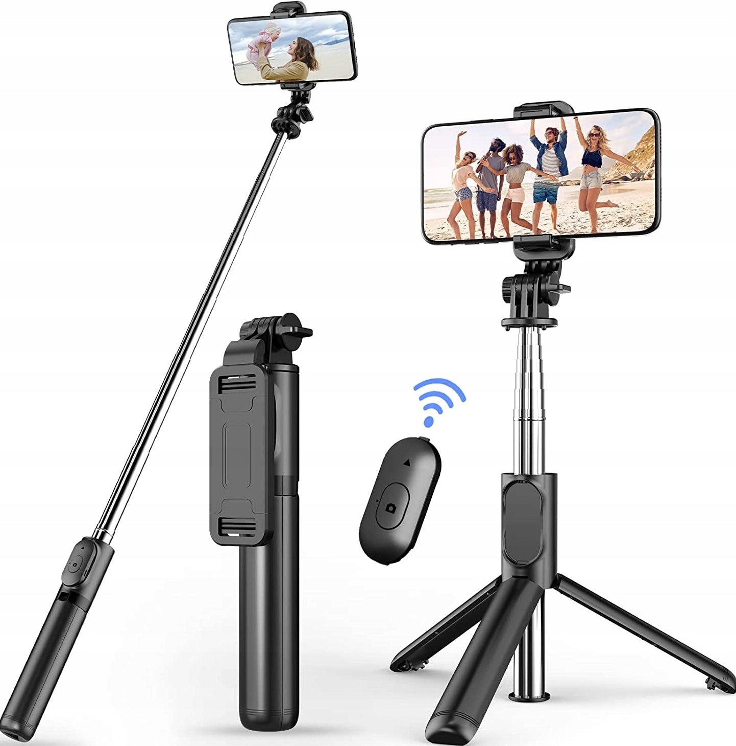 SELFIE STICK TELESCOPIC EXTENDABLE SELFIE STICK Stick with Bluetoot Tripod Manufacturer code slf ders