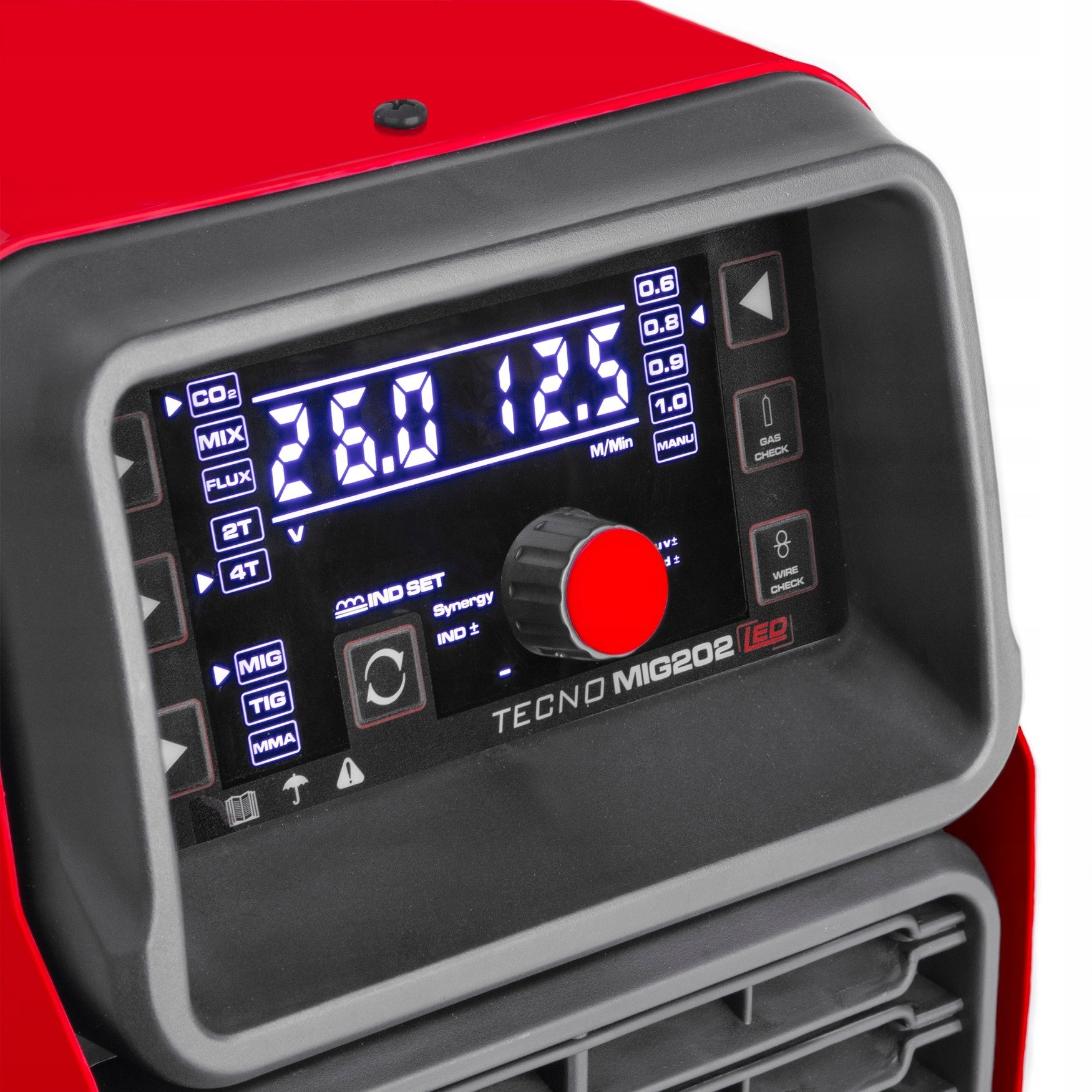 SEMI-AUTOMATIC IDEAL TECNO MIG 202 TIG LIFT 230V 200A SYNERGY SOLDERING Brand IDEAL