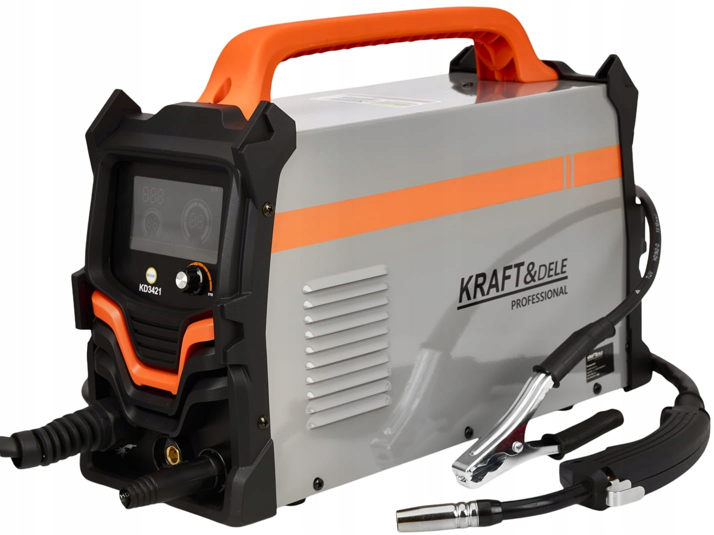 SEMI-AUTOMATIC INVERTER WELDING MACHINE 3IN1 MIG/MAG/TIG 20-220 A 230 V KRAFT&DELE Manufacturer code KD3421
