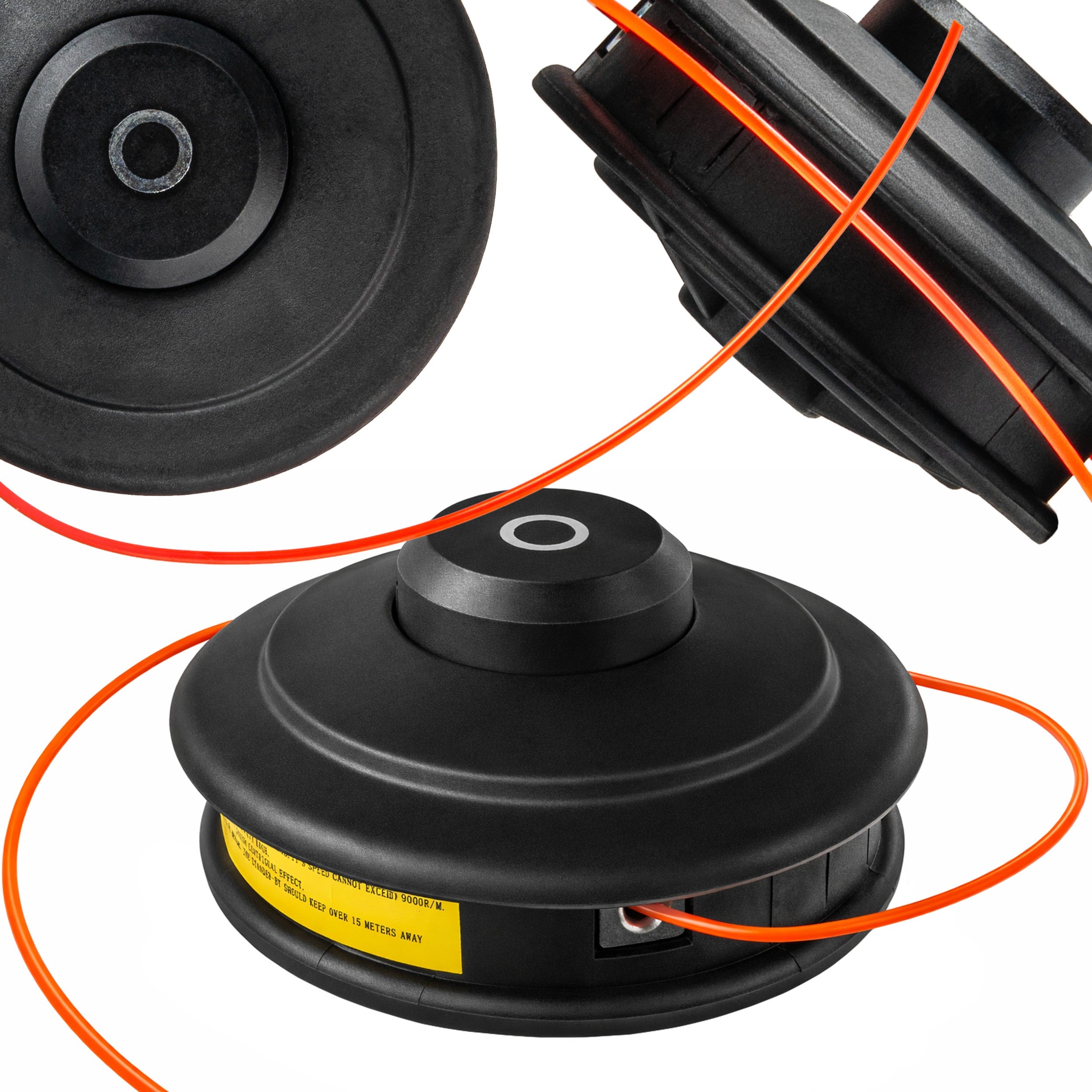 SEMI-AUTOMATIC LINE HEAD FOR BRUSH CUTTER SCYTHE PRO M10X1,25 2,4mm 120mm