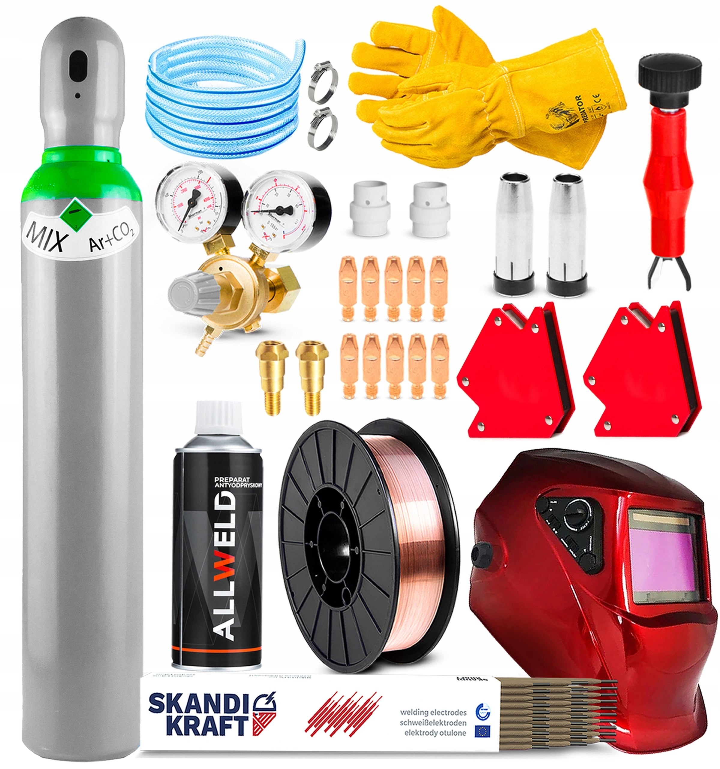 SEMI-AUTOMATIC MAGNUM MIG 222 DUAL PULSE SYNERGY 230V 200A TIG LIFT SPOT FLUX Manufacturer code U MI 222 DP MAPR-24-T